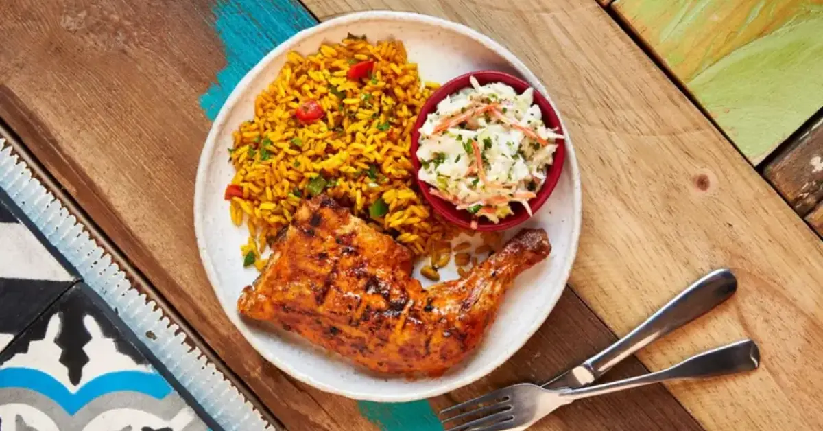 Nandos Dish in one of the best restaurants in BurJuman