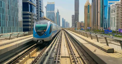 Sharaf DG Metro Station in Duba