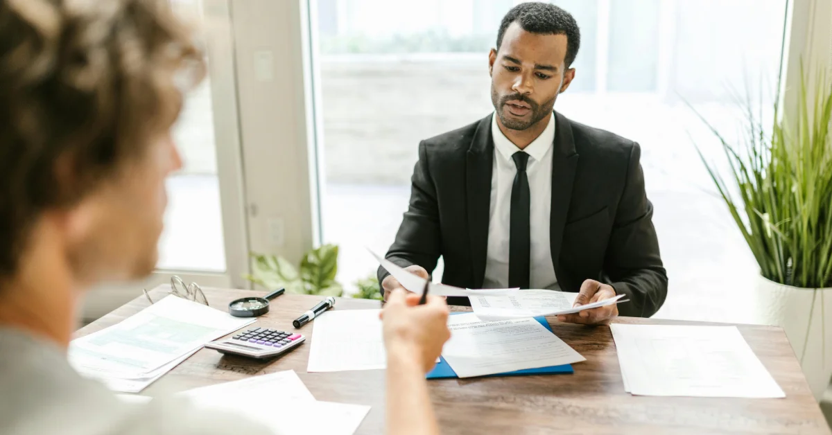 Screening interview with potential tenants