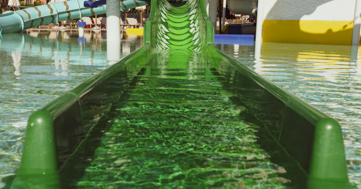 Slide in a Dubai Water Park
