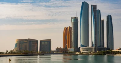 skyline of Abu Dhabi