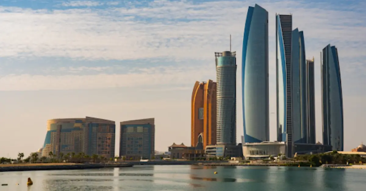skyline of Abu Dhabi