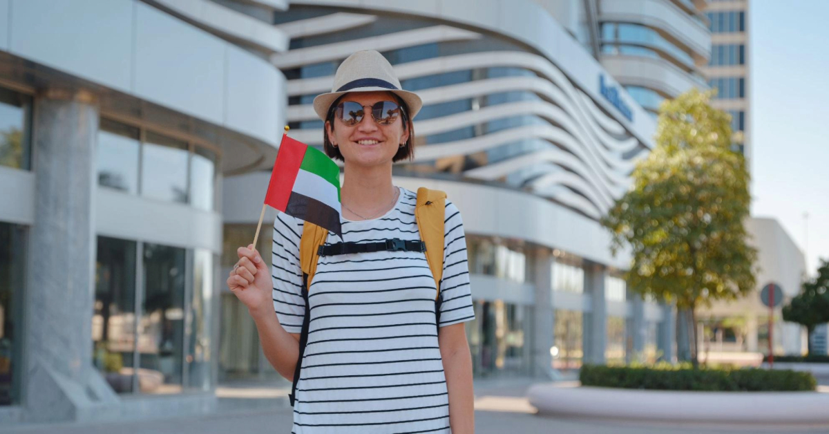Tourist in UAE