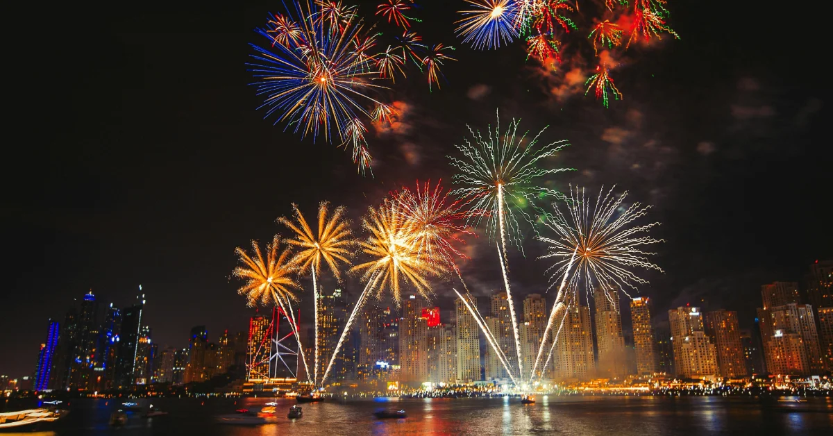 UAE National Day Fireworks 