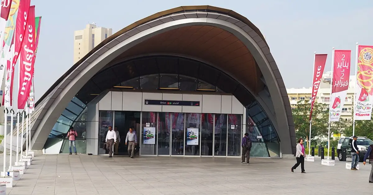Union Metro Station in Dubai