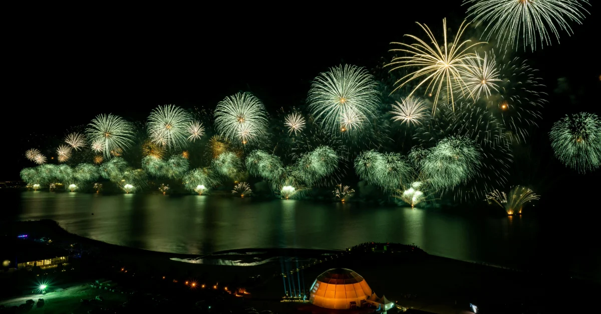 fireworks in Ras Al Khaimah