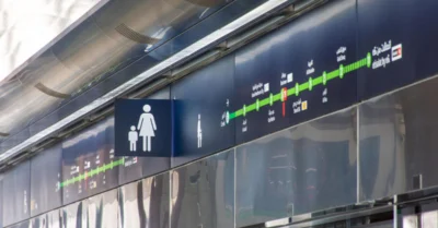 green line metro Dubai