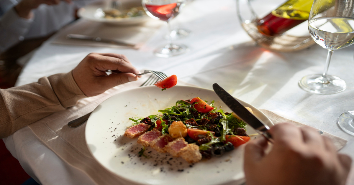 Fine dining at Al Maryah Island