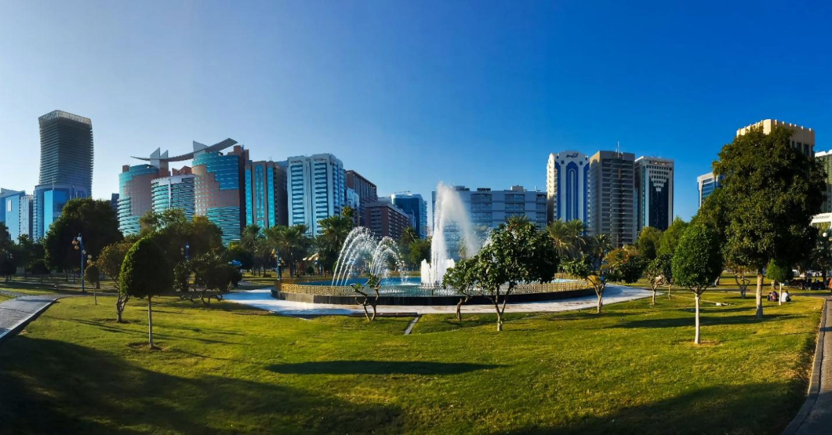 panoramic view of khalidiya park