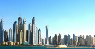 skyscrapers in Dubai city