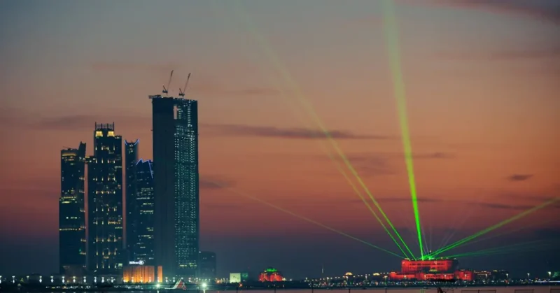 صورة توضيحية لأماكن فعاليات اليوم الوطني في أبوظبي