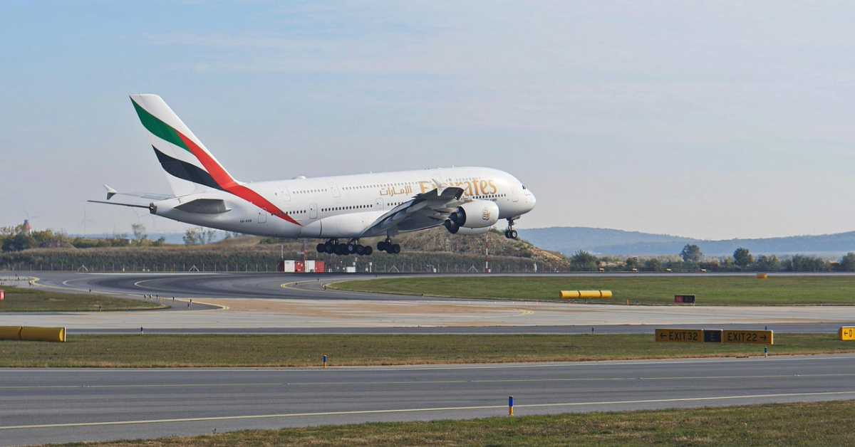 Aeroplane at the airport