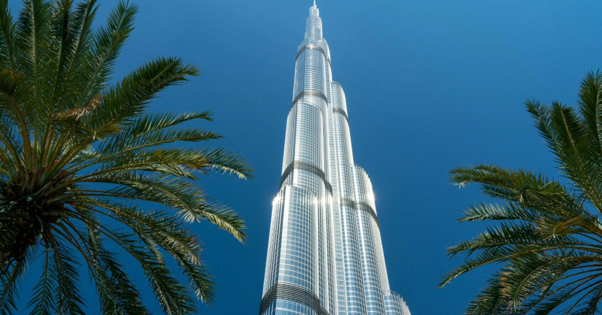 Burj Khalifa view in the morning