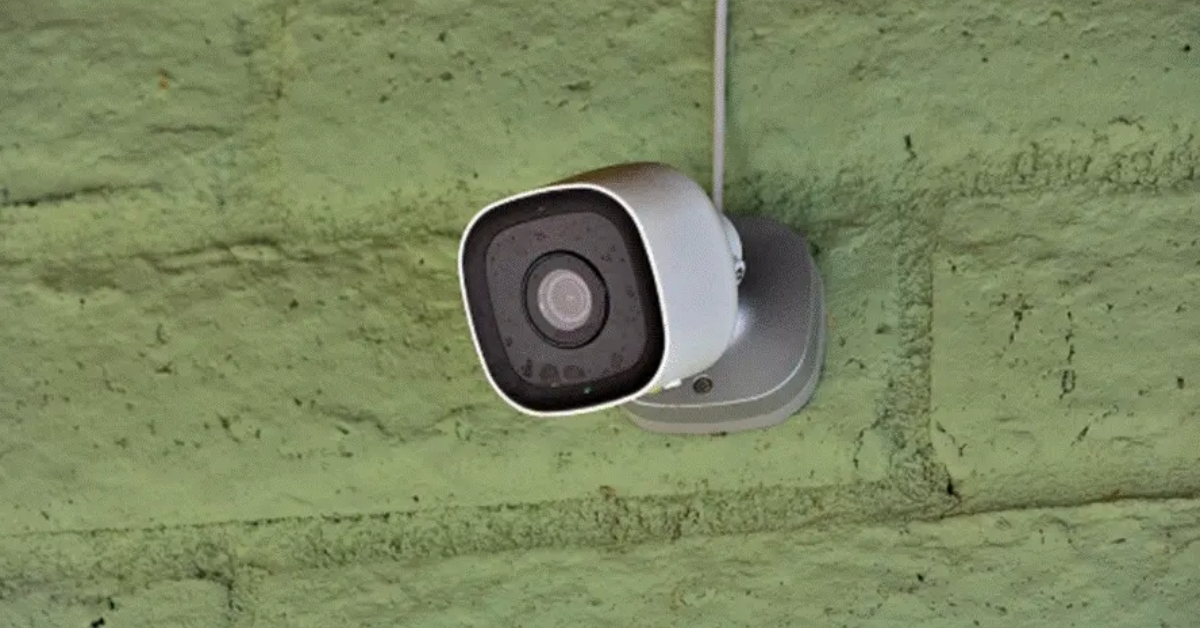CCTV camera inside a Dubai apartment