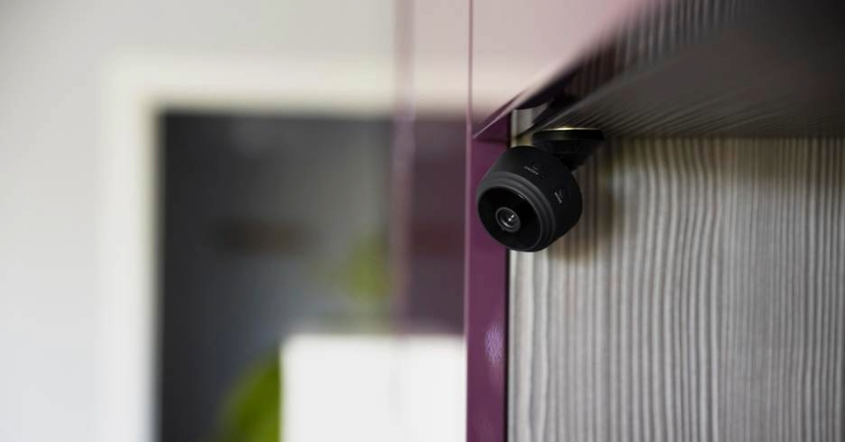 CCTV setup in a Dubai home