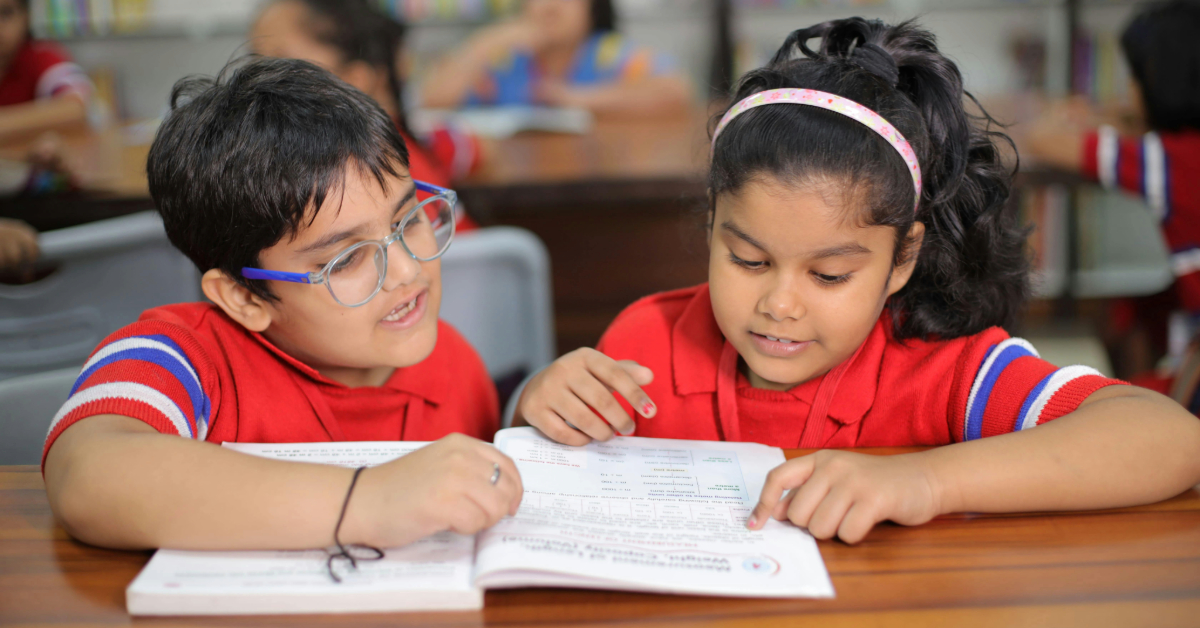 Children Reading in a Classroom