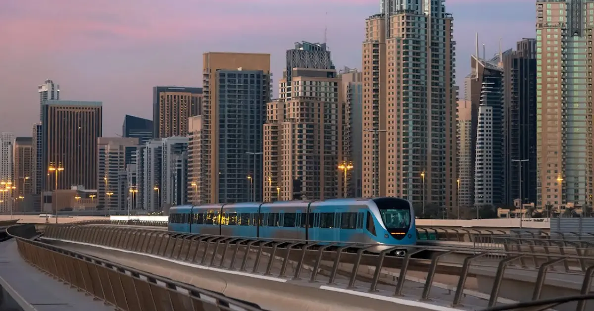 Dubai Metro to Jumeirah Beach