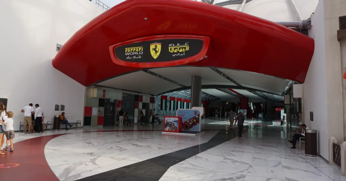 Ferrari World Abu Dhabi UAE