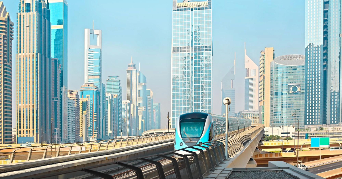 Metro in Dubai