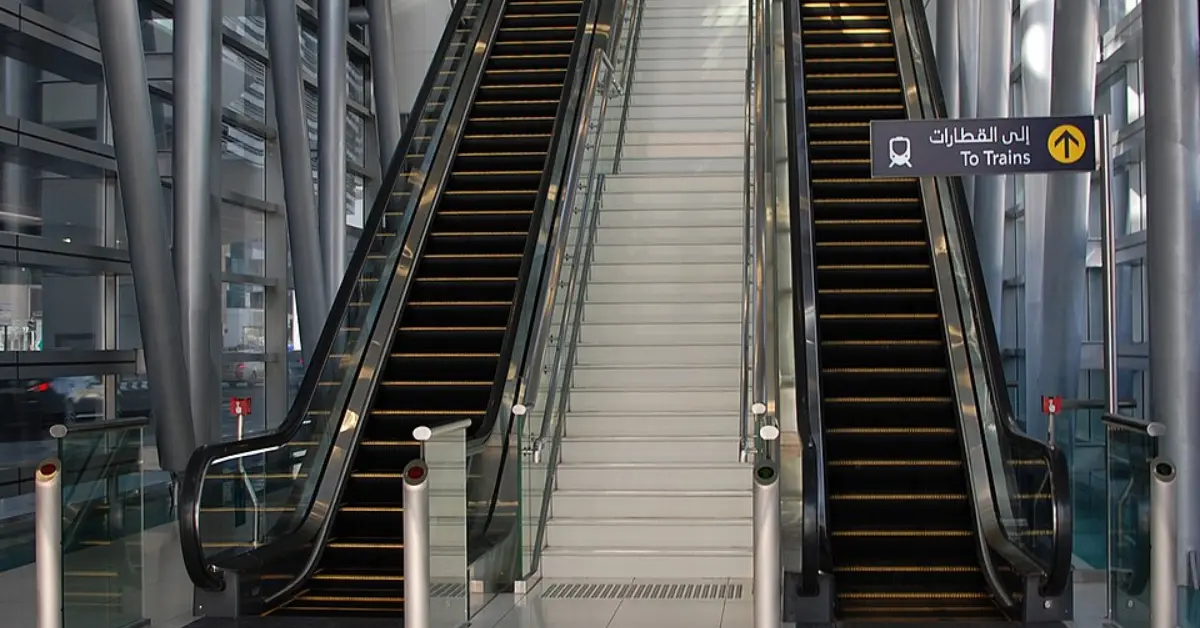 Oud Metha metro station in Dubai