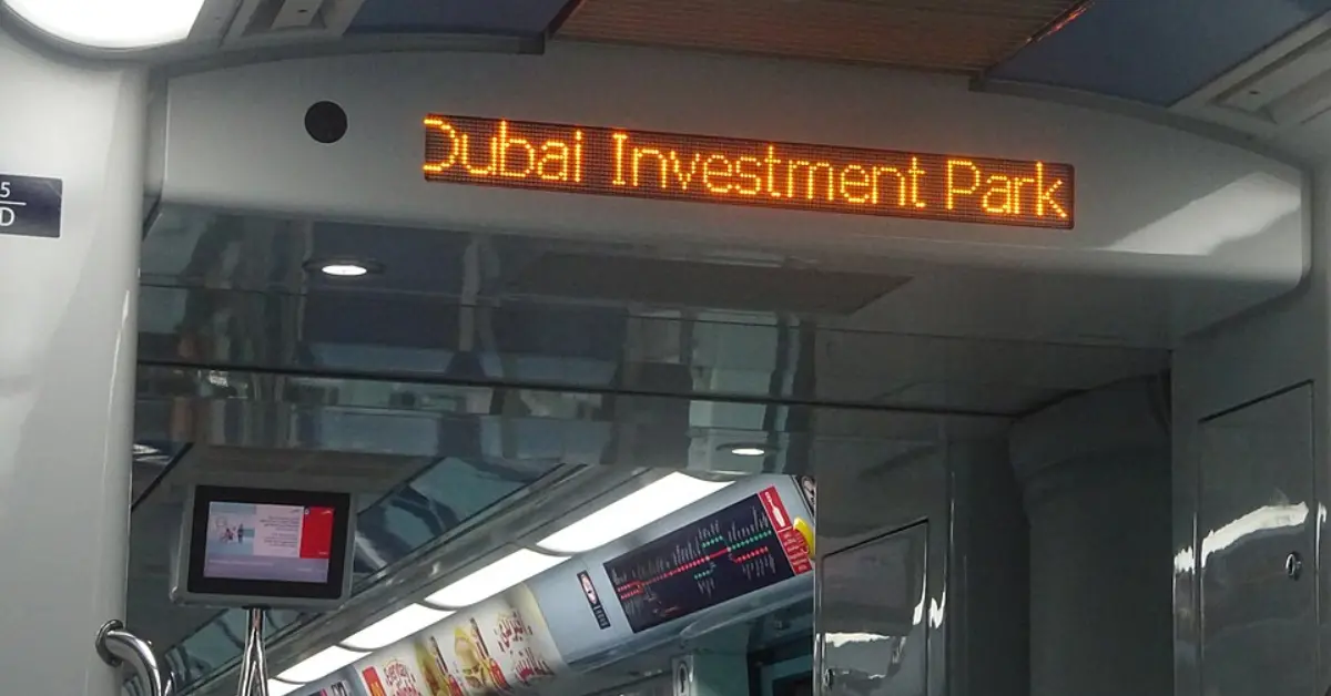 How to go Dubai Investment Park by Metro