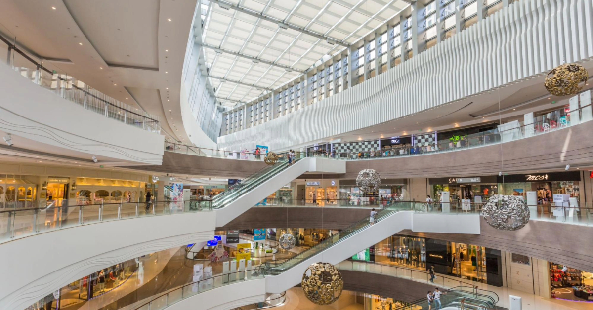 Shopping mall in Abu Dhabi