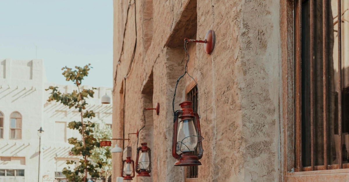 Traditional Architecture in Al Seef, Dubai