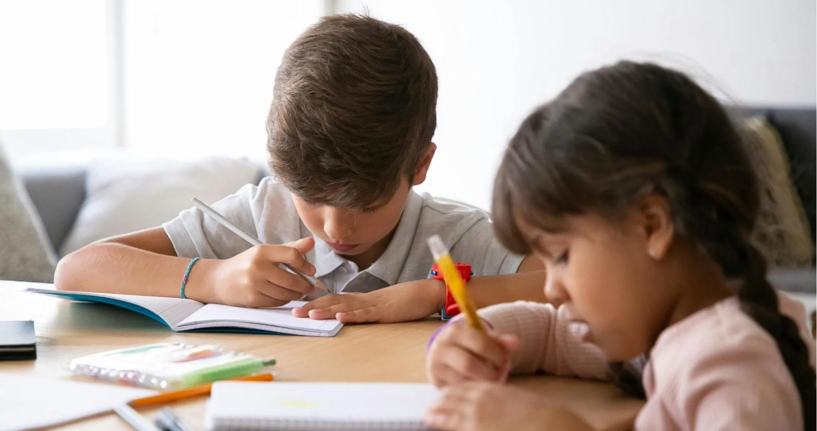 Activity time for students in a nursery