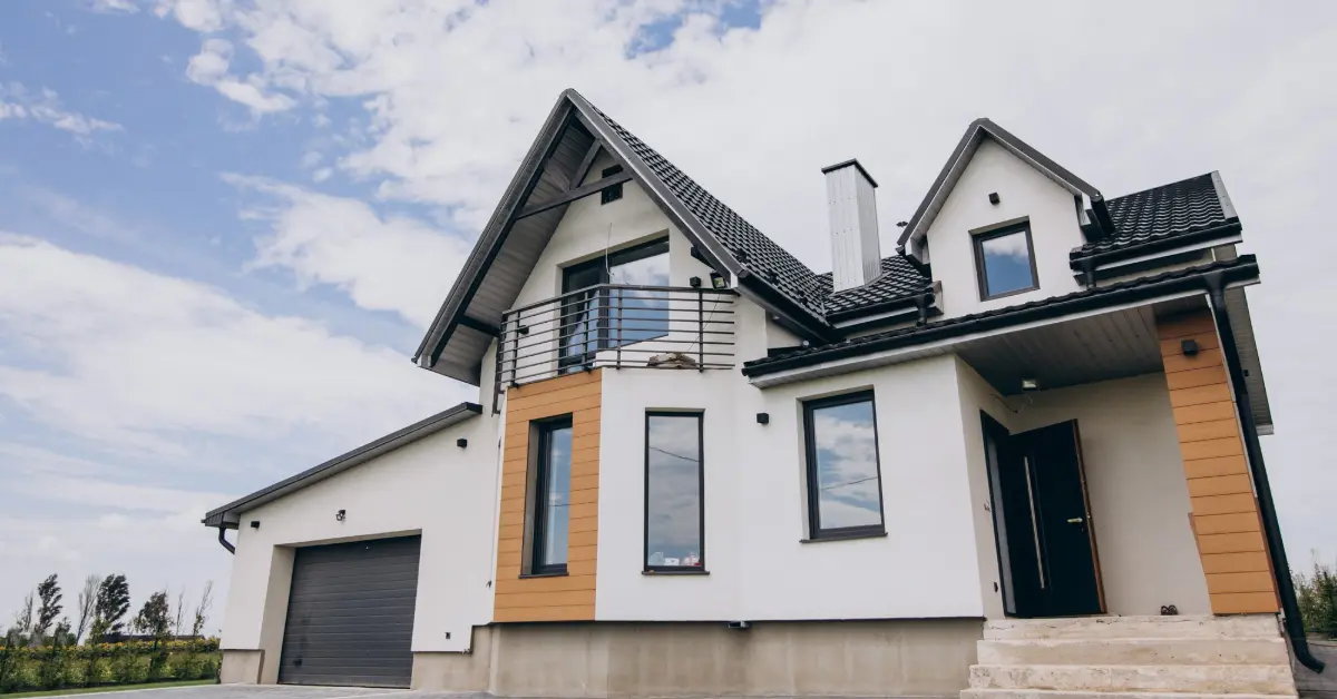 A completed built home