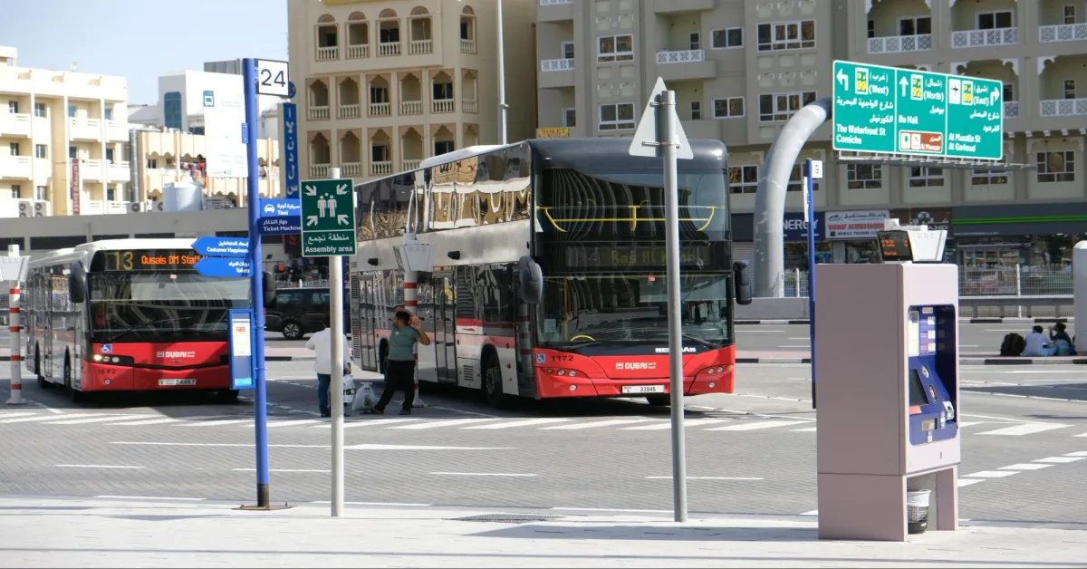 Buses in Dubai 