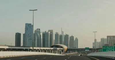 Modern UAE high-rise buildings