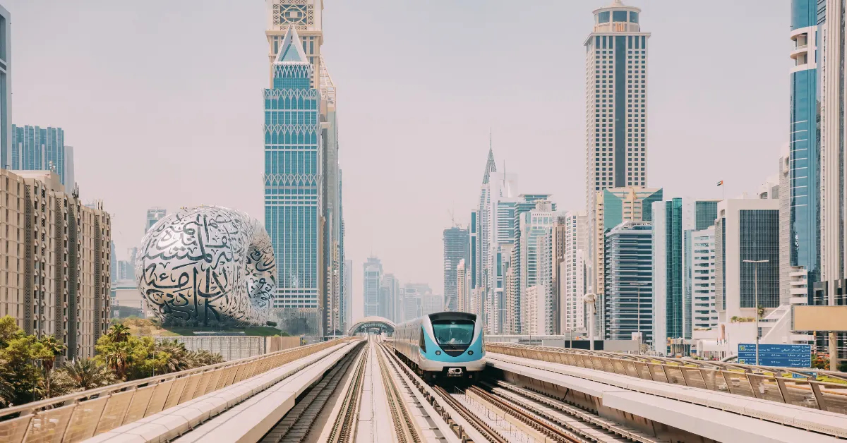 Metro in Dubai