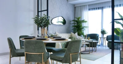 A beautifully renovated and stylish living room