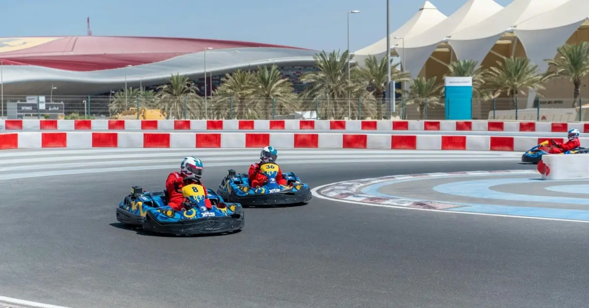 صورة لعالم فيراري في جزيرة ياس