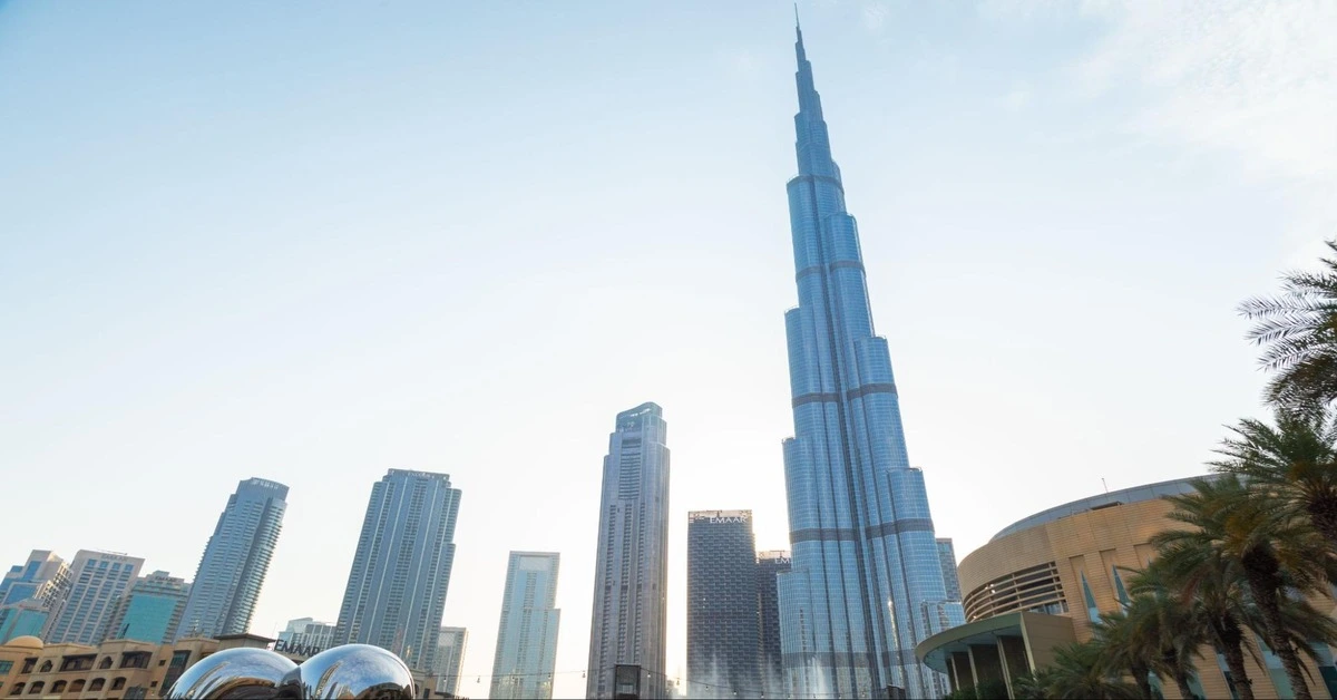 Burj Khalifa high-rise in Dubai