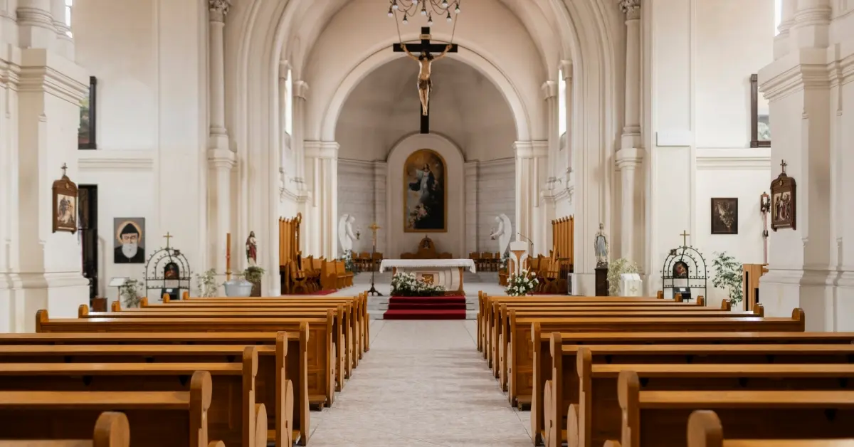 Catholic centre in Abu Dhabi where mass is held