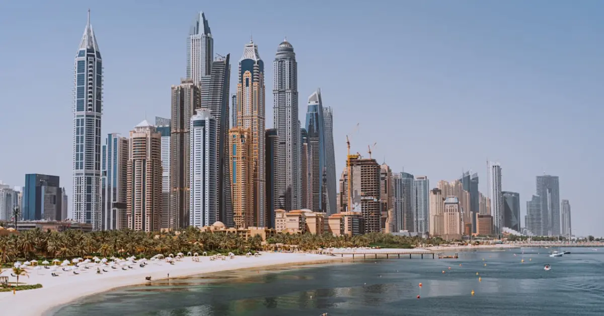 Dubai Marina Beach