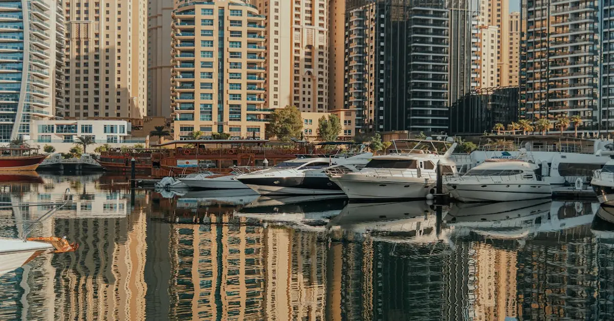 Dubai Marina Harbor