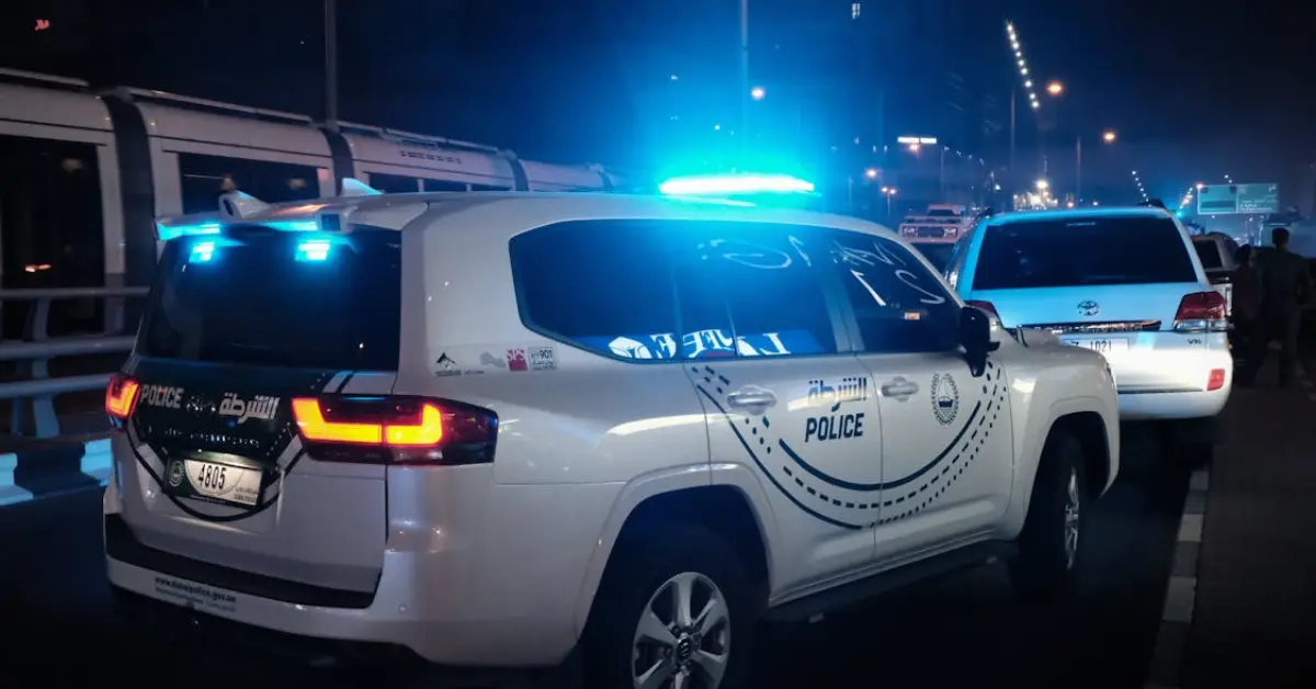 Dubai Police Car