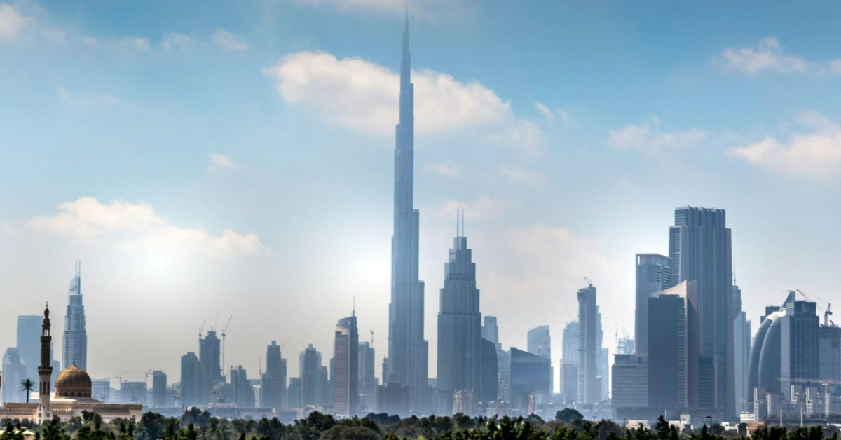 Dubai Skyline during the day