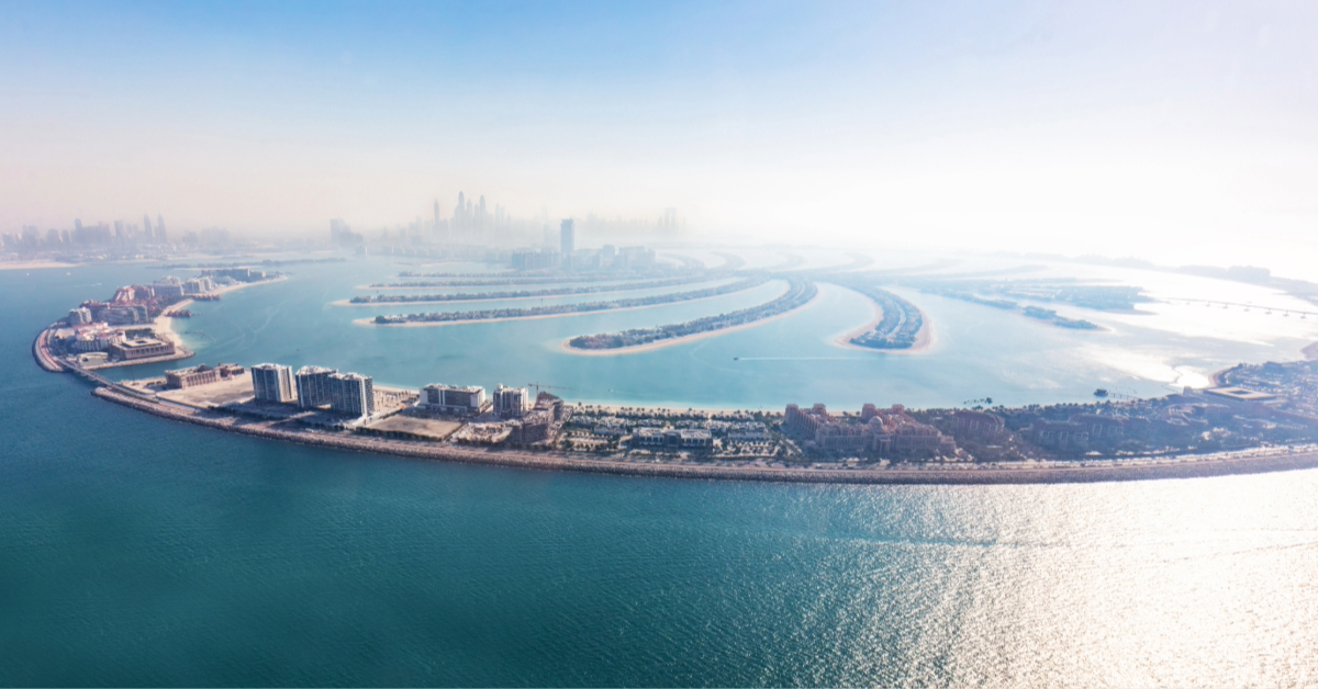 Palm Jumeirah in Dubai