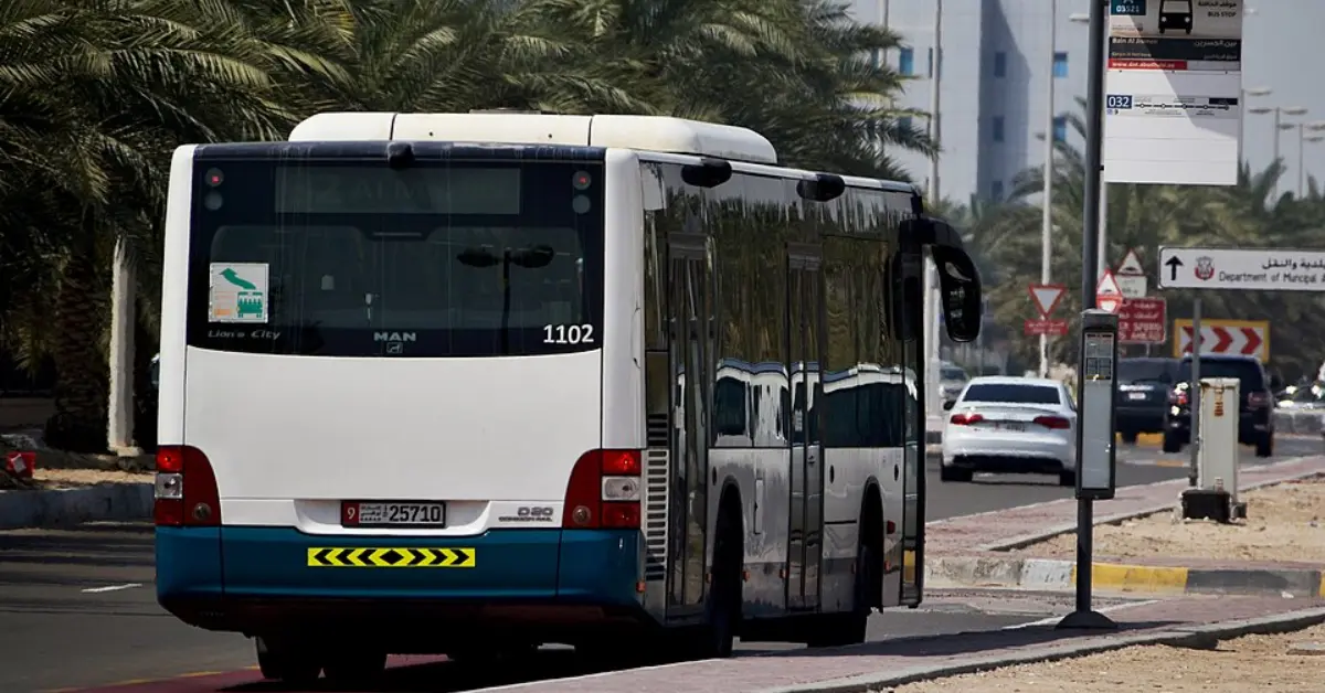 Public Busses in Abu Dhabi