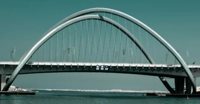 Infinity Bridge in Dubai