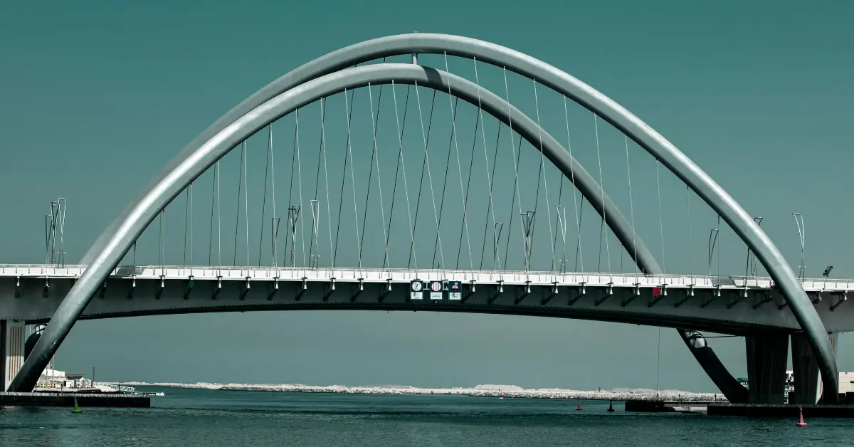 Infinity Bridge in Dubai