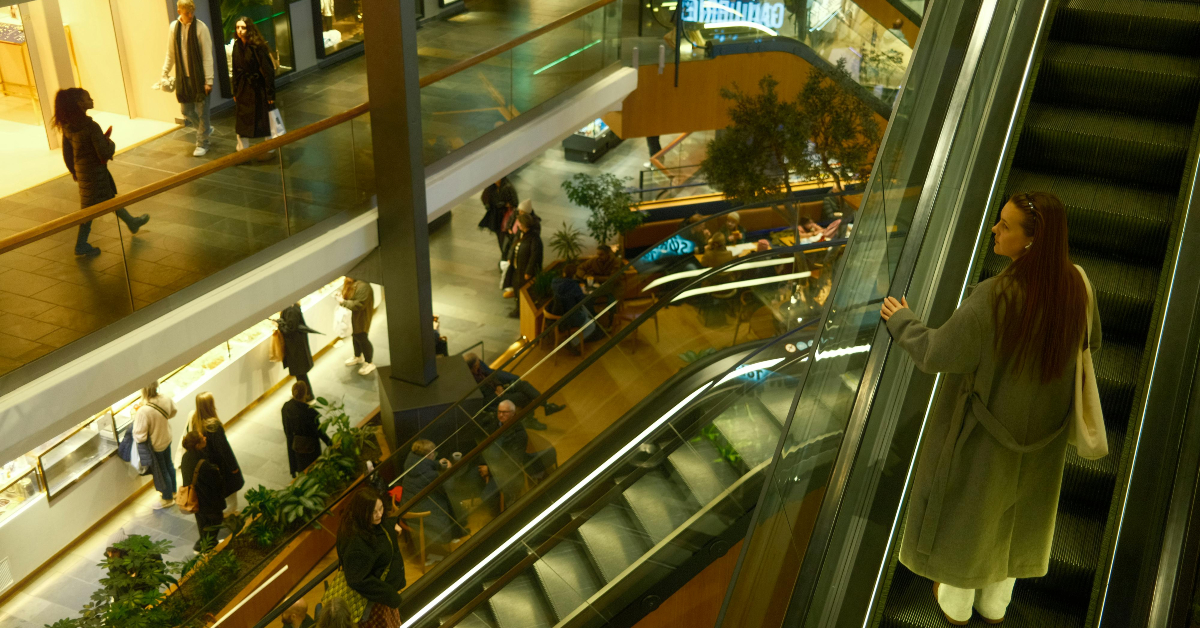 صورة توضيحية لمول سيتي سنتر الزاهية