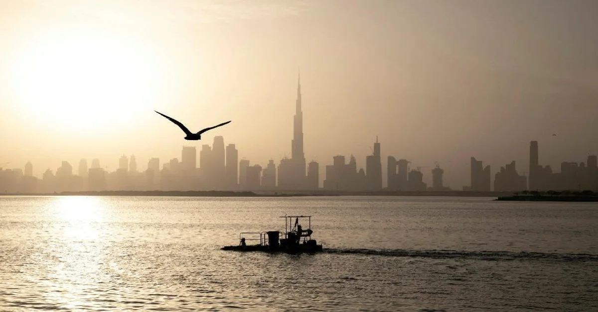 Dubai Creek Harbour seaside view