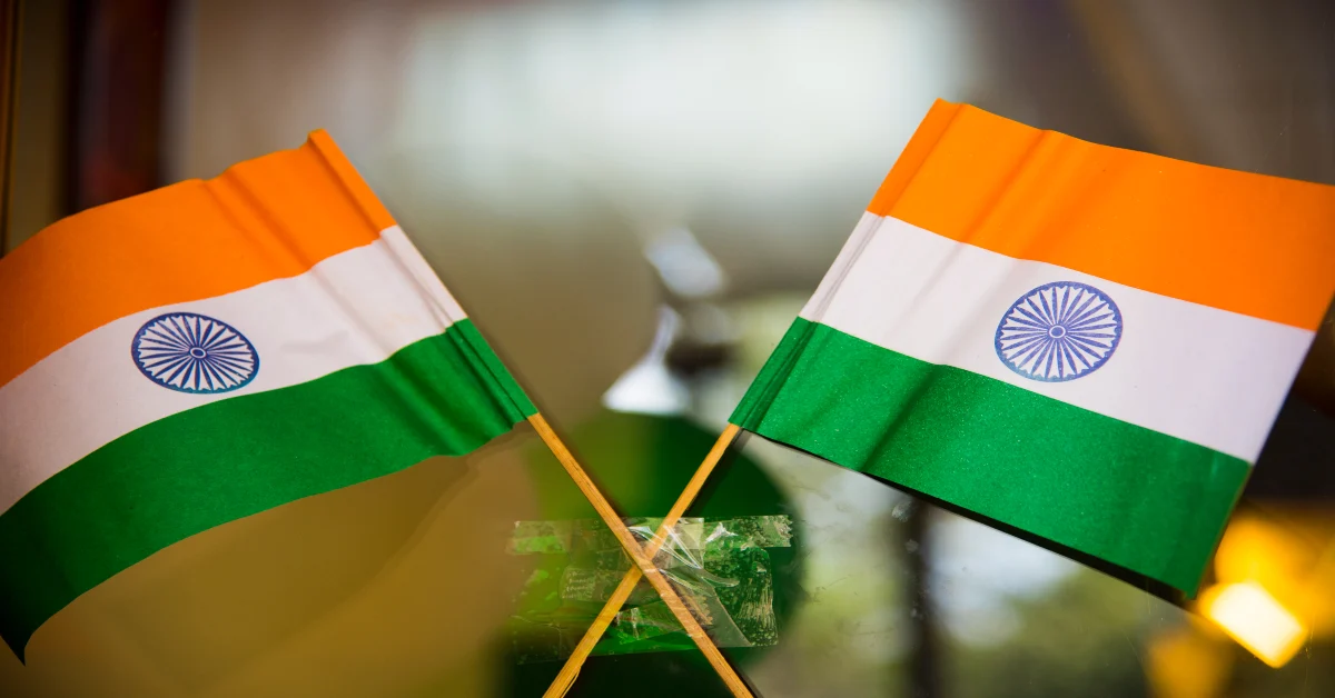 Indian flags