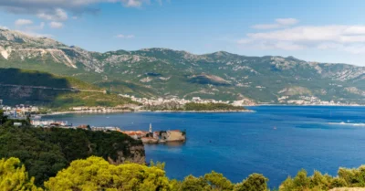 Towns of Budva and Becici in Montenegro