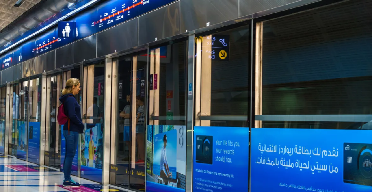 metro in dubai