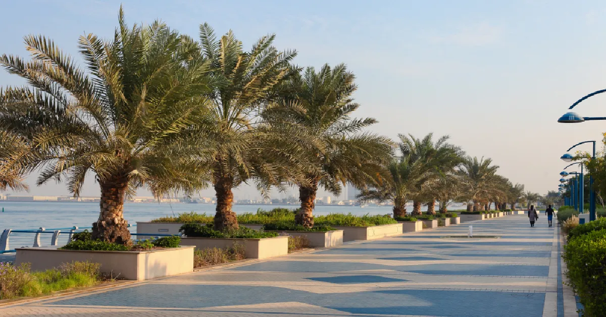 ممشى في ابوظبي